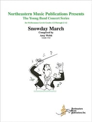 Snow Day March Concert Band sheet music cover Thumbnail